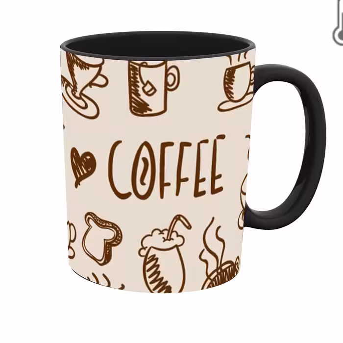 ماگ حرارتی طرح coffee وزن 220 گرم 