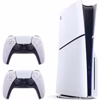 پلی استیشن 5 اسلیم درایو دار 2 دسته