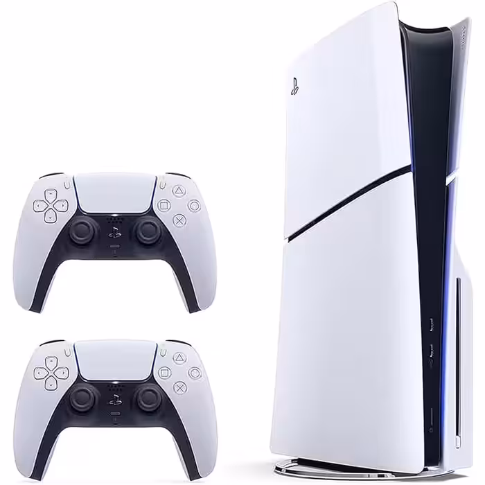 پلی استیشن 5 اسلیم درایو دار 2 دسته