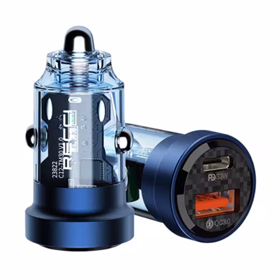 شارژر فندکی 33 وات PD رسی مدل RCC-N17