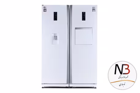 یخچال فریزر دو قلو کلور عرض 60 مدل گلوری پلاس