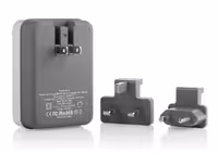 پاور بانک قابل حمل TECHLINK ReCharge با پورت لایتنینگ و ظرفیت 6000 میلی آمپر به همراه آداپتور دیواری Universal