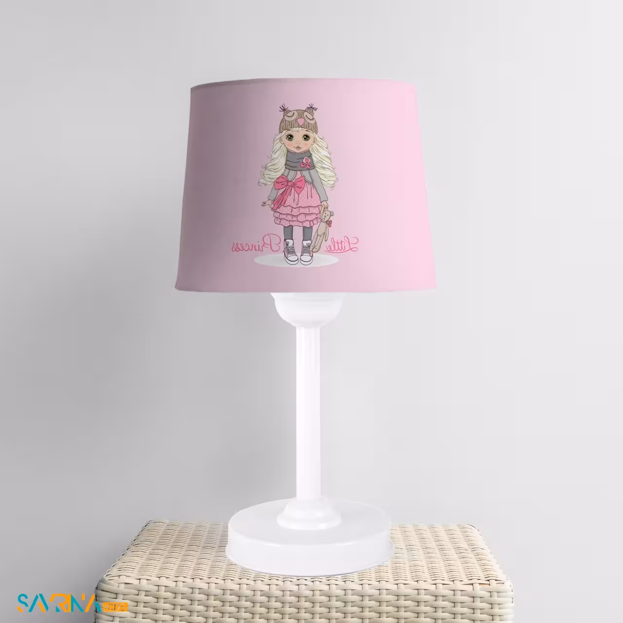 آباژور بچگانه طرح پرنسس زیبا کد AS1746