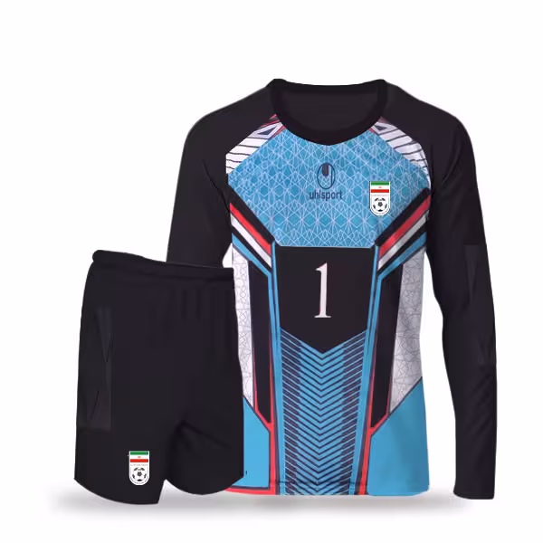 پیراهن و شورت دروازه بانی بچه گانه و بزرگسال ایران