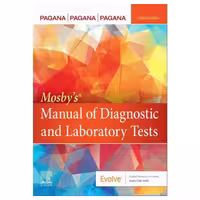 Mosby’s Manual of Diagnostic and Laboratory Tests راهنمای تشخیص تست‌های آزمایشگاهی پاگانا 2022