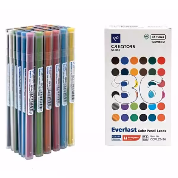 نوک مداد رنگی اتودی 36 رنگ سی کلاس