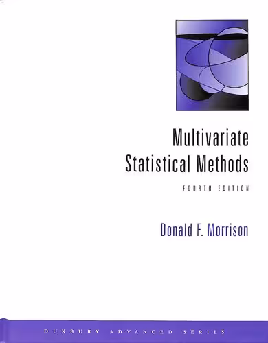 خرید و دانلود نسخه کامل کتاب Multivariate Statistical Methods