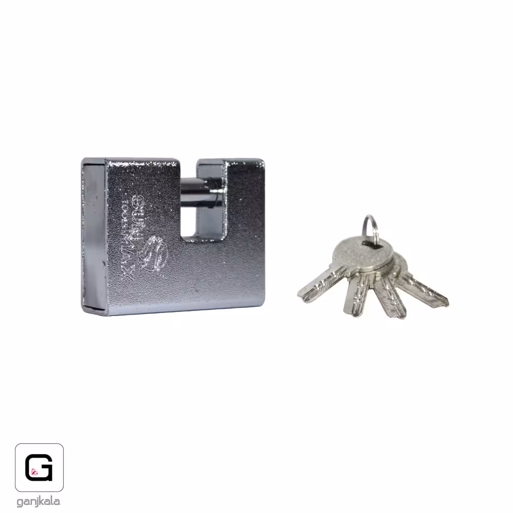 قفل کتابی روکشدار سان مکس سایز 70