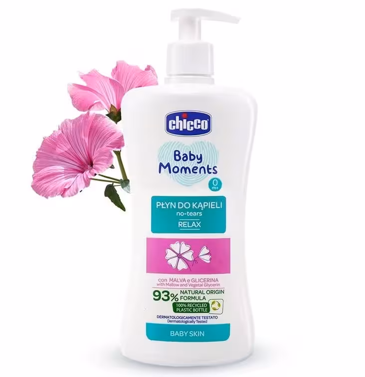 شامپو بدن بچه چیکو Chicco مدل Bango Corpo Senza Lacrime Relax حجم 500 میل