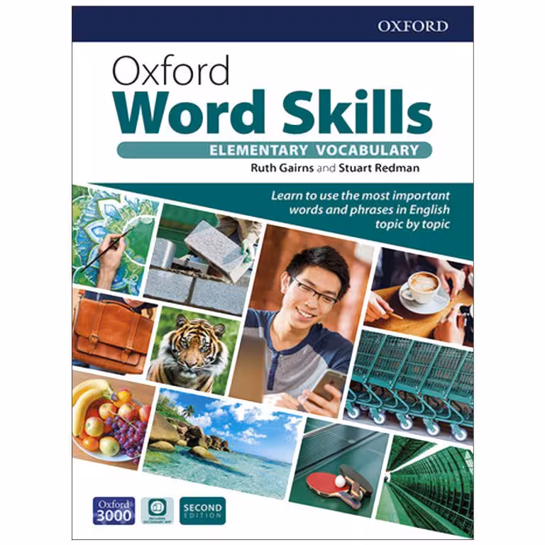 کتاب Oxford Word Skills Elementary (2nd Edition)  ویرایش دوم اکسفورد ورد اسکیلز المنتری