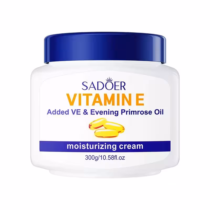 کرم مرطوبکننده سادور حاوی ویتامین E و روغن گل مغربی 300 گرمی