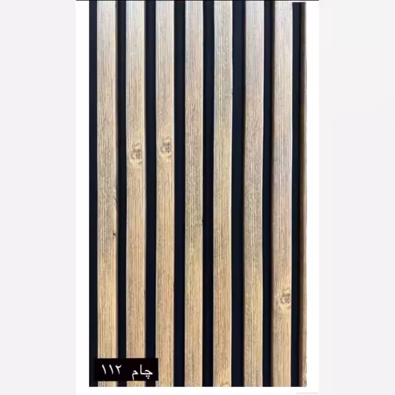 ترمووال فوم پنل رنگ چام کد 112، مغزMDF روکش PVC ابعاد50در280 cm (ارسال با باربری) (پس کرایه)