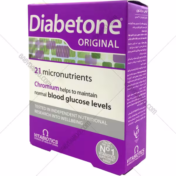 قرص دیابتون ویتابیوتیکس 30 عددی | Diabetone