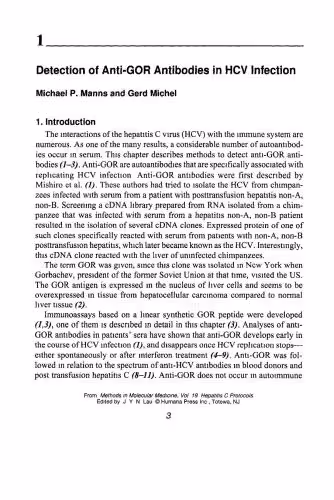 خرید و دانلود نسخه کامل کتاب Hepatitis C Protocol. Chapters 36 and 53 are absent