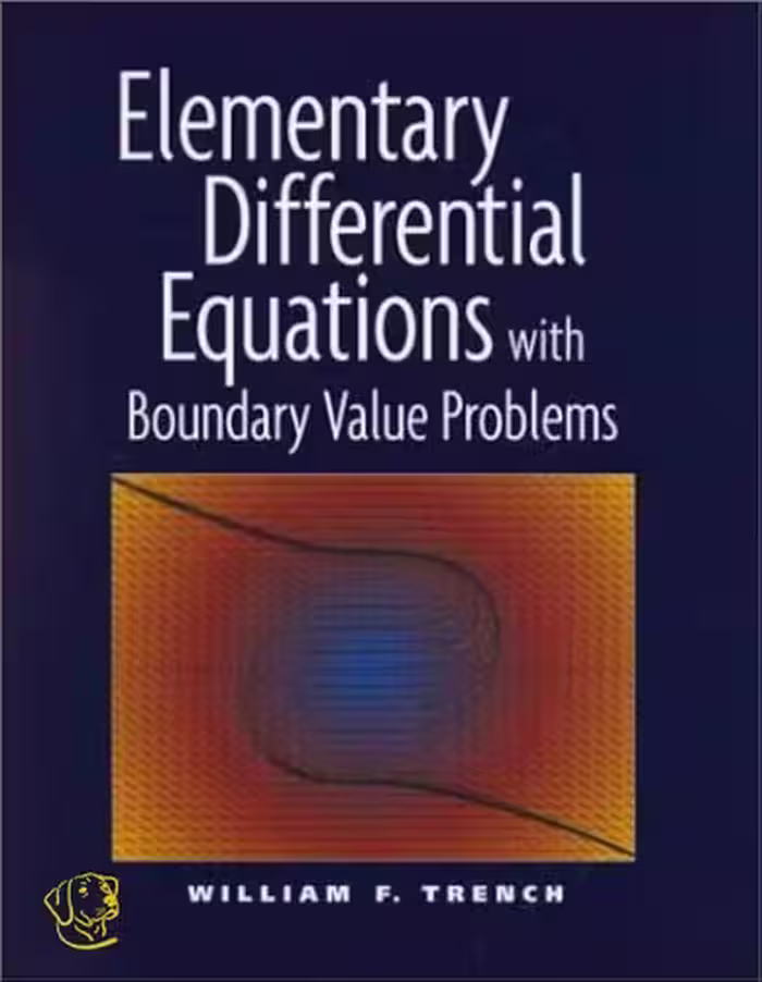 خرید و دانلود نسخه کامل کتاب Elementary Differential Equations with Boundary Value Problems