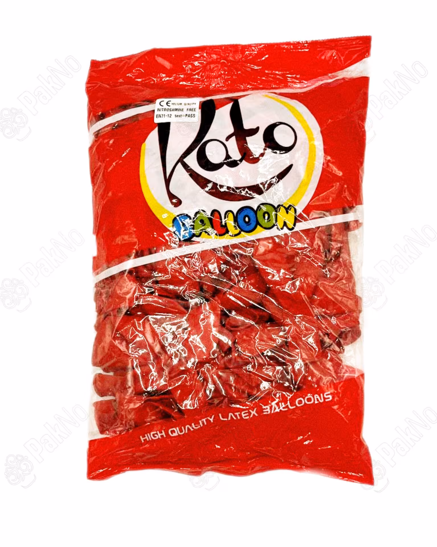 بادکنک تک رنگ 100 عددی (قرمز)