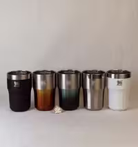 لیوان آبجو دوجداره 380 میل لیمیتد مدل THE GOLDEN HOUR COLLECTION ساعت طلایی