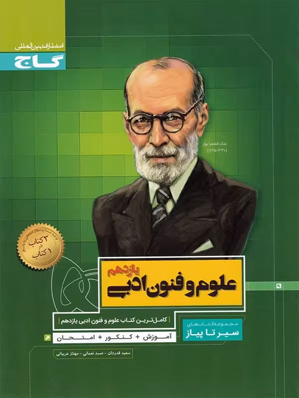 گاج سیر تا پیاز علوم و فنون ادبی یازدهم (رشته انسانی)