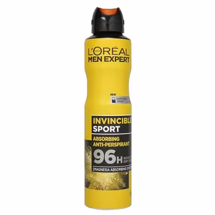 اسپری ضد تعریق مردانه لورآل LOREAL INVINCIBLE SPORT
