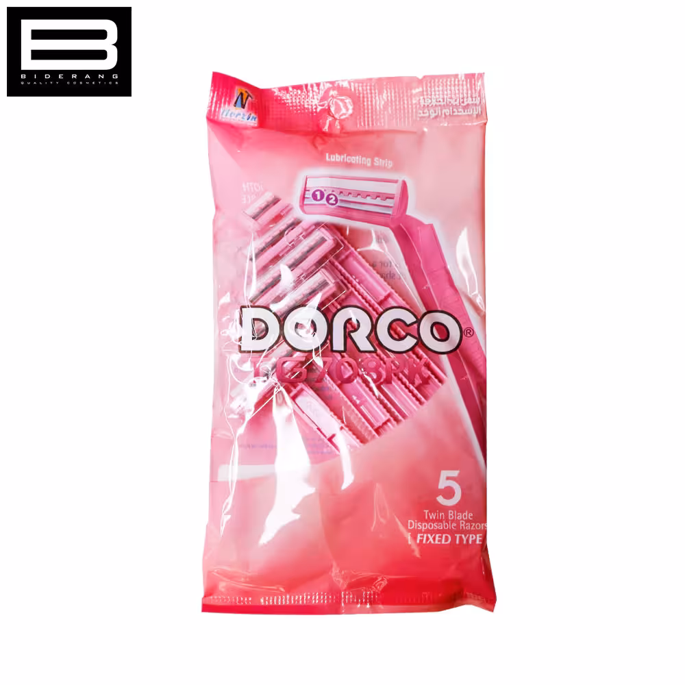 تیغ اصلاح یکبار مصرف دورکو 5 عددی
