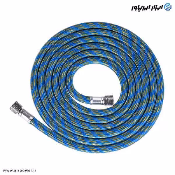 شلنگ ایربراش APT نخدار 3 متری 1/8 اینچ مدل AT-24-3