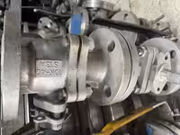 شیر توپی 1 اینچ دو تیکه کلاس 150 جنس بدنه A0751 10K/40 S13A CF8M