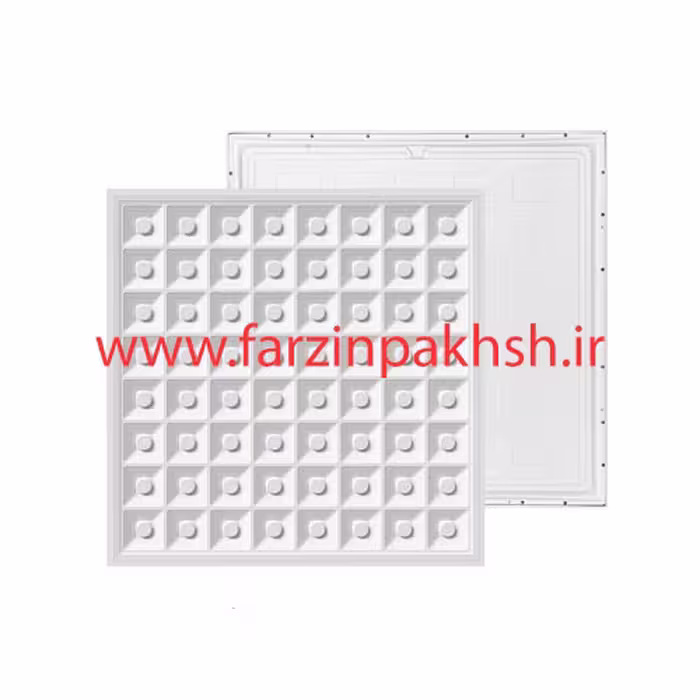پنل 60×60 توکار 80 وات مربعی پارس شعاع توس مدل ماتریس لایت