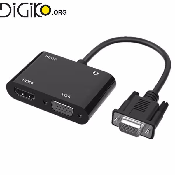 تبدیل VGA به HDMI و VGA