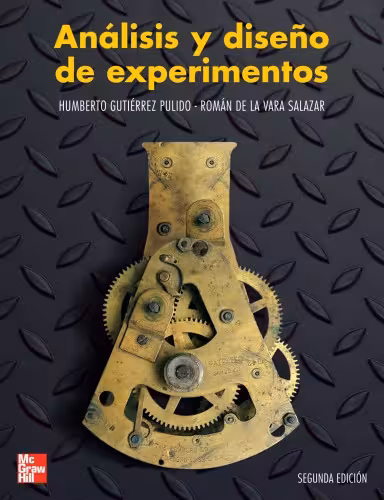 خرید و دانلود نسخه کامل کتاب Análisis y diseño de experimentos