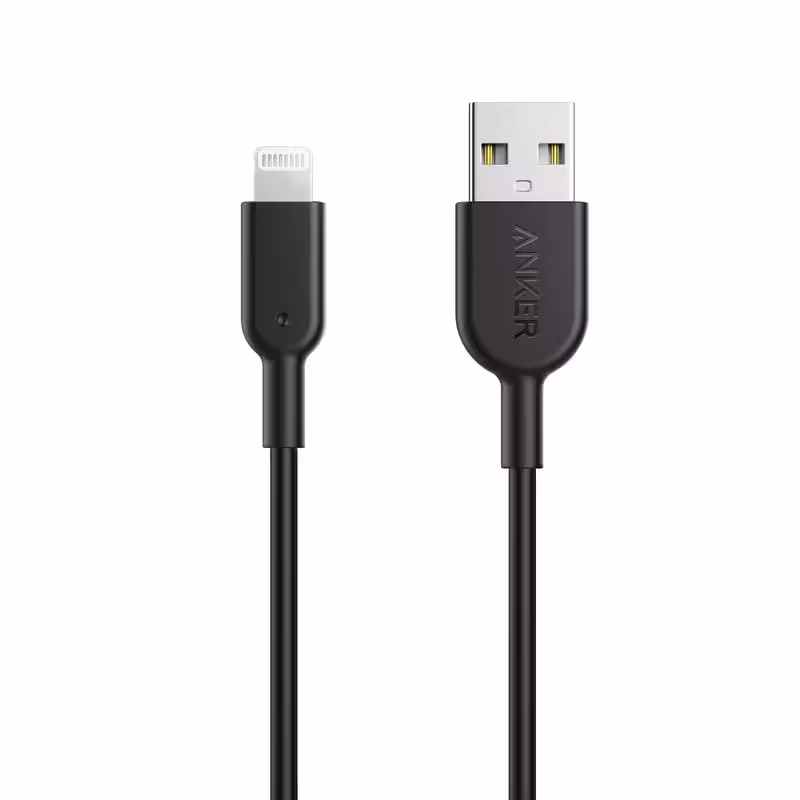 کابل تبدیل USB به لایتنینگ انکر مدل PowerLine II طول 0.9 متر