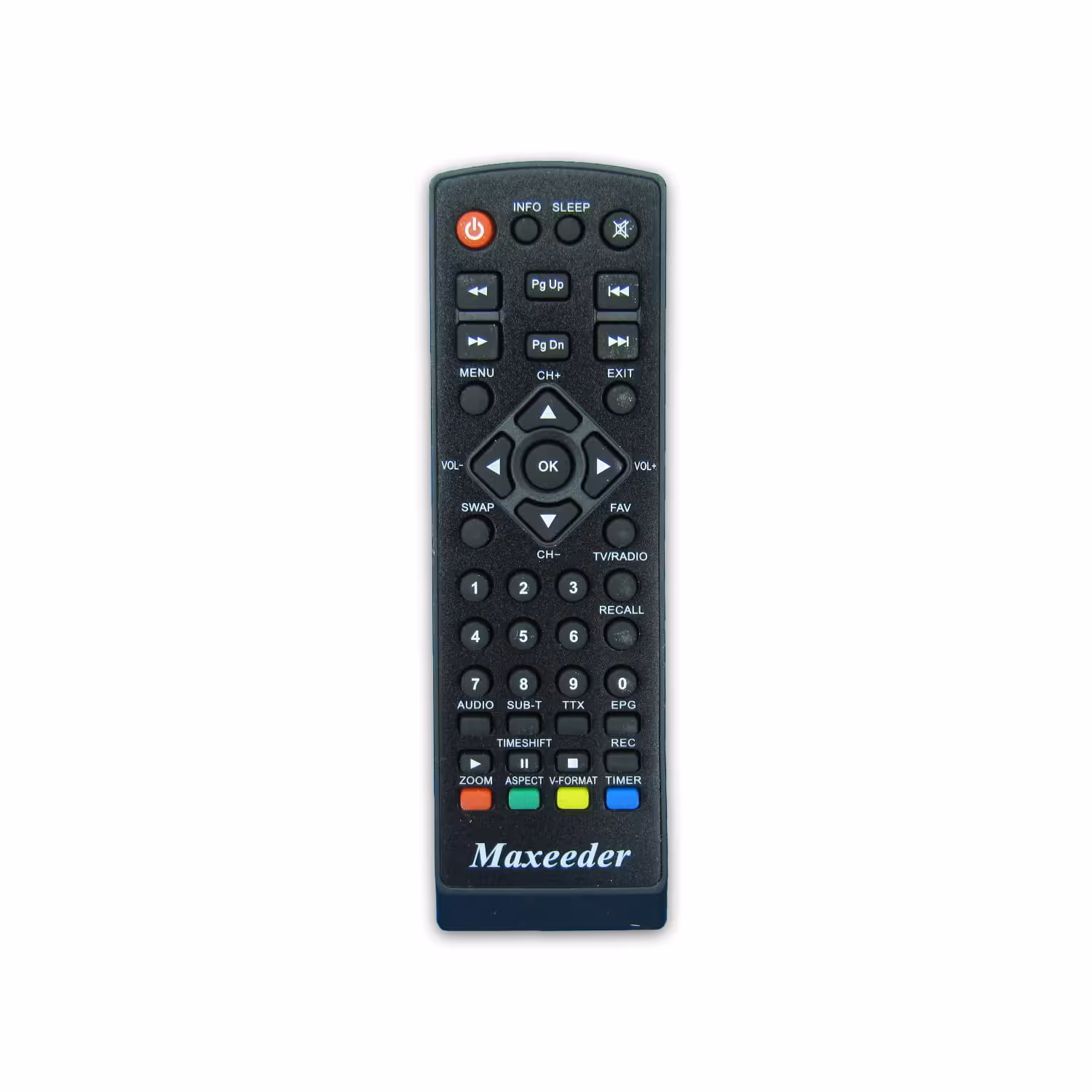 کنترل گیرنده دیجیتال مکسیدر MAXEEDER مدل MX-1