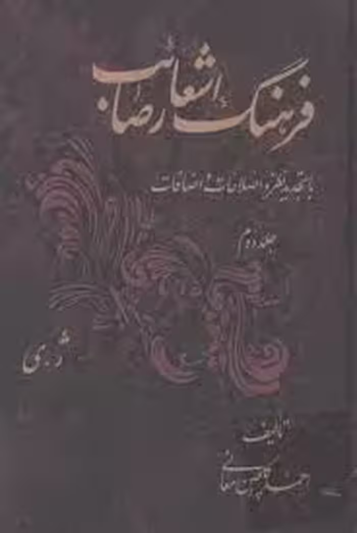 فرهنگ اشعار صائب - جلد 2 - ژ تا ی