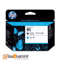 هد پلاتر 91 مشکی مات و آبی اچ پی