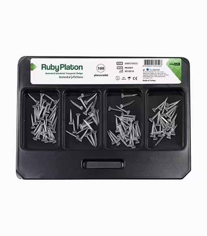 کیت وج آناتومیک شفاف آسورت روبی – Ruby Transparent Wedge
