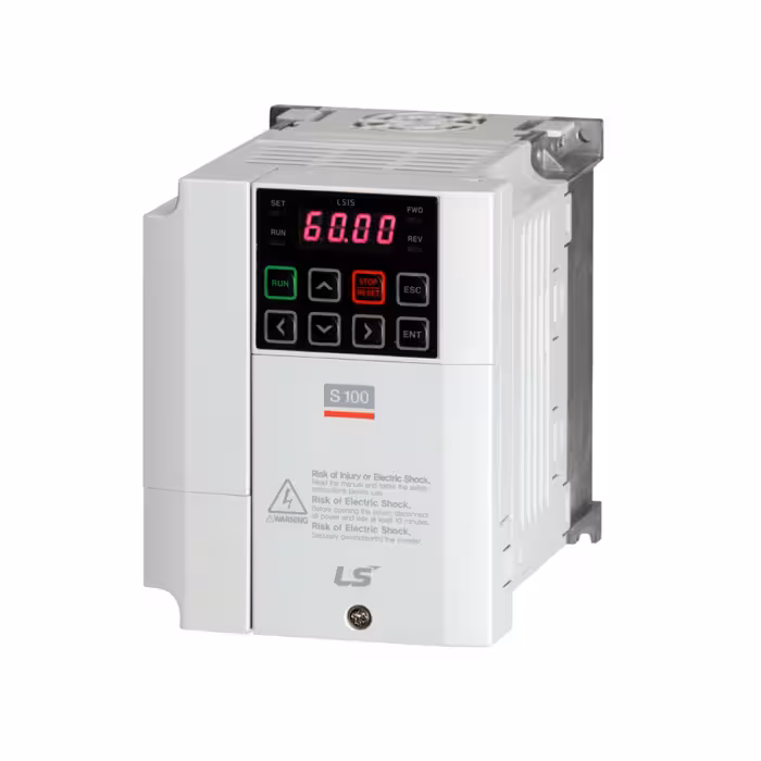 درایو LSLV0022S100-4EONNS سه فاز 380 سری S100 توان 2/2 کیلووات LS