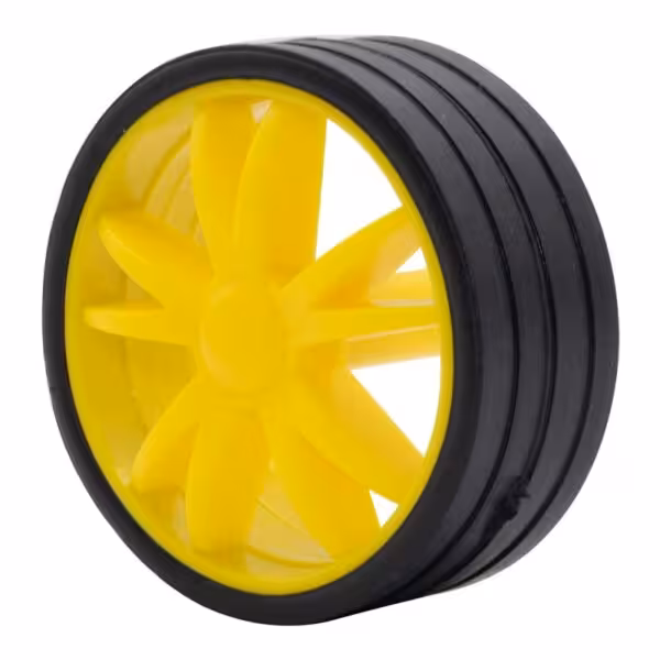 چرخ ربات 55mm کونیک خور