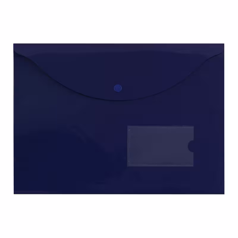 پوشه دکمه دار پاپکو مدل بیزنس - A4-116BM بسته 36 عددی | چاوه