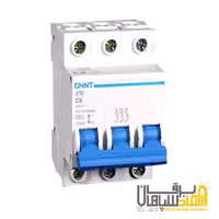 کلید مینیاتوری،سه پل،سه فاز 6 آمپر،4/5 کیلو آمپر، چینت سری EB-3P C