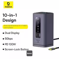 هاب 10 پورت USB-C بیسوس مدل B-Spectmate-10
