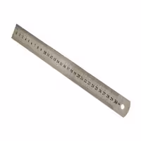 خط کش فلزی 30 سانتی متری کد 011