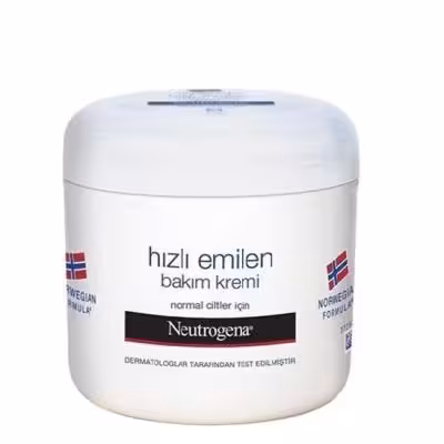 کرم مرطوب کننده و تغذیه کننده پوست نوتروژنا مدل HIZLI EMİLEN حجم 300 میلی لیتر