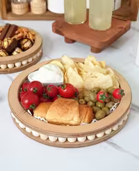 سینی گرد مهره دار سایز کوچک