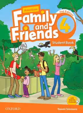 کتاب American Family And Friends 4 - انتشارات دانشگاه آکسفورد و جنگل - چی بخونم