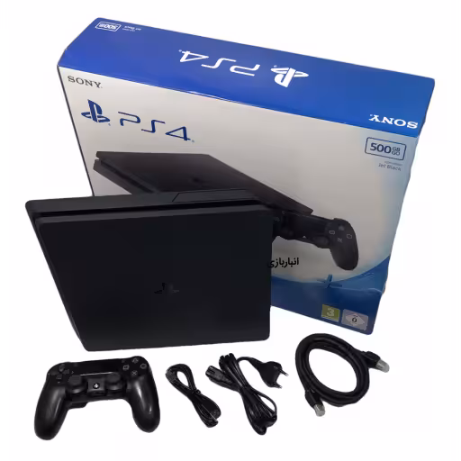پلی استیشن 4 اسلیم 500گیگ کپی خور  کارکرده. دست دو در حد نوps4 slim . Playstation 4 slim