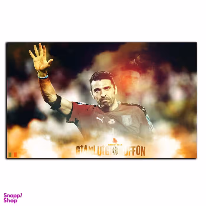 تابلو شاسی بکلیت طرح بازیکن فوتبال جانلوئیجی بوفون تیم ملی ایتالیا مدل SH-S6645