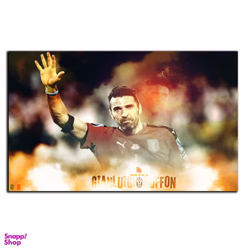 تابلو شاسی بکلیت طرح بازیکن فوتبال جانلوئیجی بوفون تیم ملی ایتالیا مدل SH-S6645