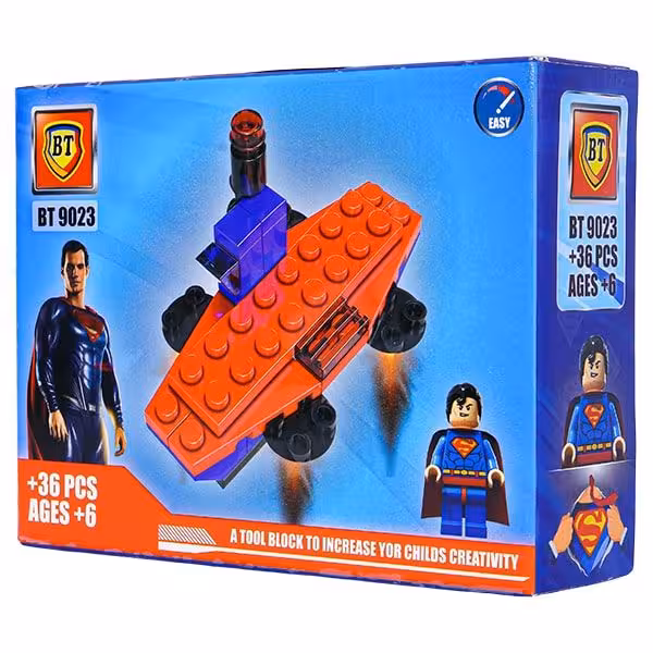 لگو ماشین سوپرمن 36 قطعه BT9023
