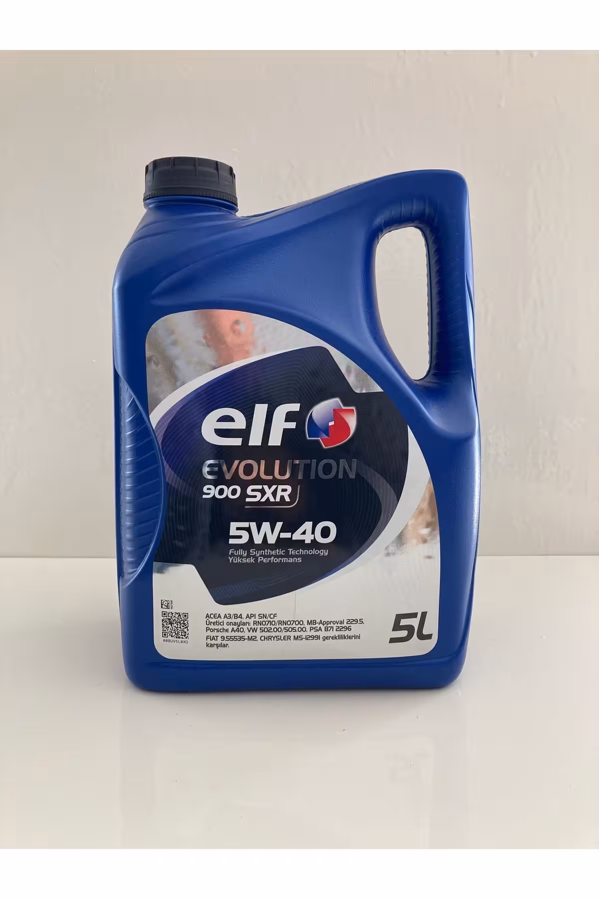 روغن و مکمل موتور EVOLUTION 900 SXR 5W 40 5 LT OIL 2023 الف اورجینال Elf