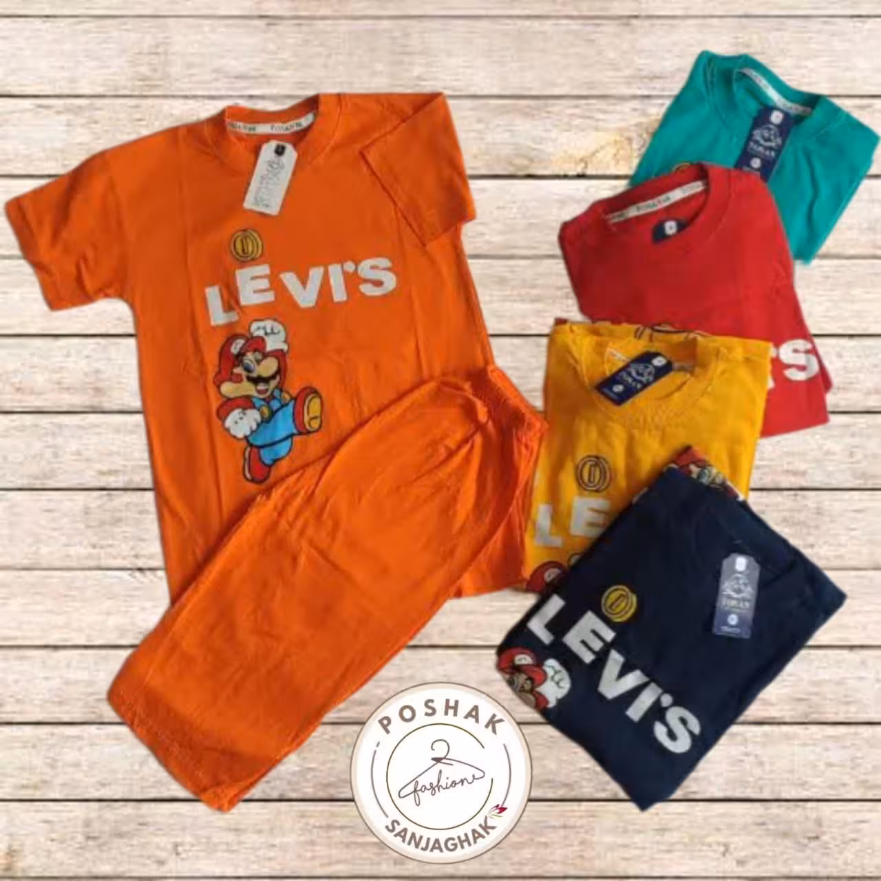 تیشرت شلوارک پسرانه 50و55