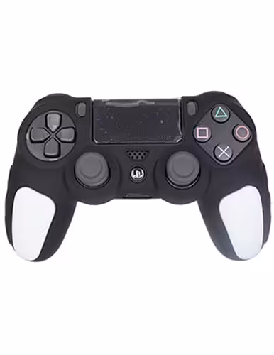 روکش دسته PS4 طرح ضد لغزش مشکی-سفید